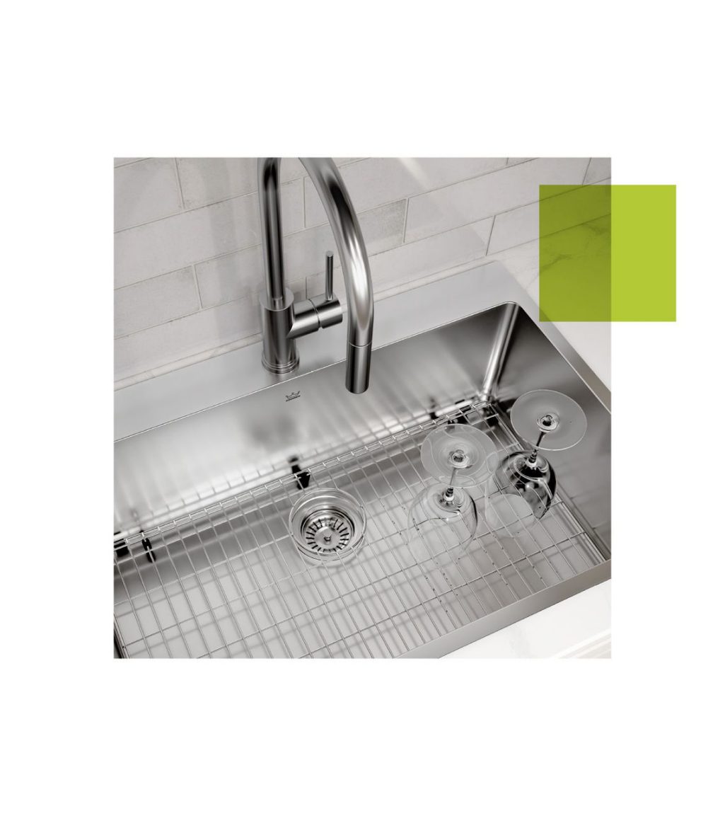 Kindred ktchen sink bottom grid
